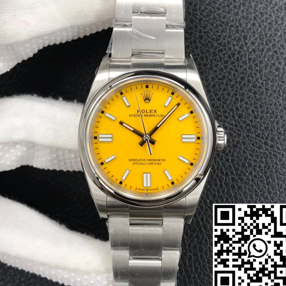 M126000-0004 Perpetual Dial Factory 36MM Oyster Yellow EW Rolex 0207